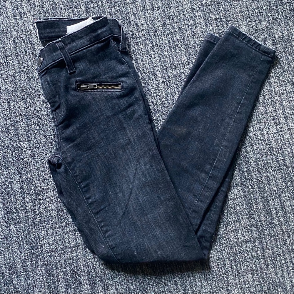 Dark grey Current Elliot jeans - hardly worn!